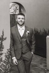 Beautiful and stylish wedding at Midtown Atlanta Wedding at Bishop Station post ceremony photoshoot