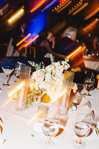 Beautiful and stylish wedding at Midtown Atlanta Wedding at Bishop Station reception