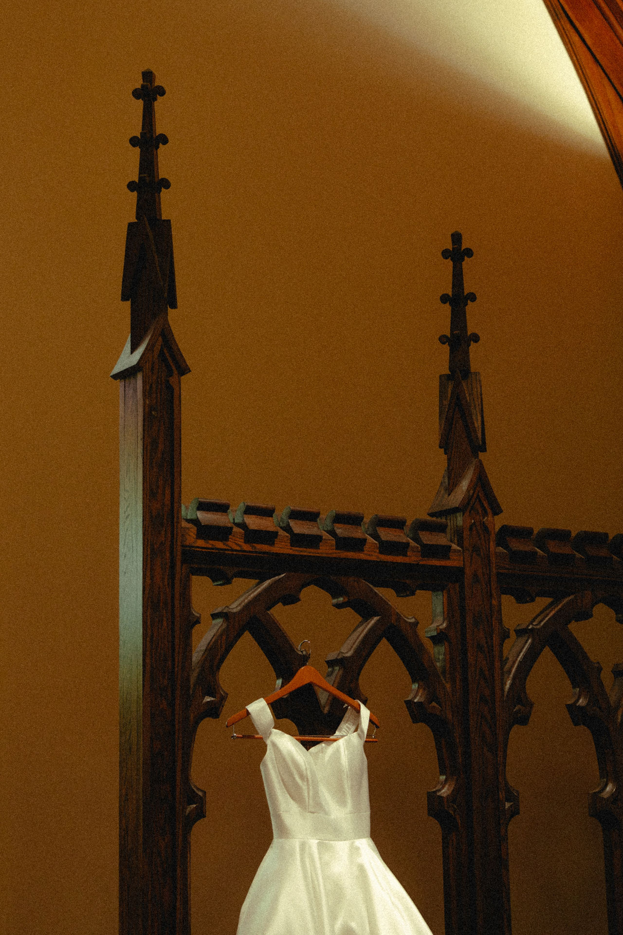 atlanta wedding photographer wedding dress bride church
