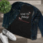 Thumbnail: Your favorite catch phrase on a tee- curvy fit