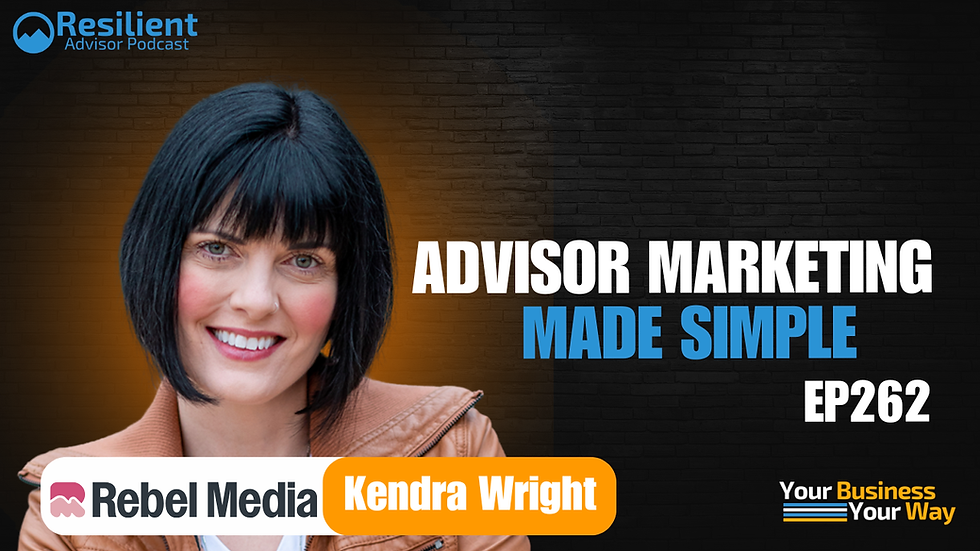 The Marketing Minimalist: How Kendra Wright Is Changing the Game for Advisors