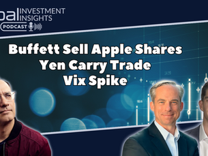 Buffett Sells Some Apple, The Yen Carry Trade and VIX Spike
