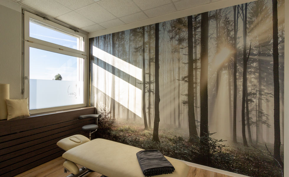 Innenarchitektur Praxisplanung Düsseldorf – Behandlungszimmer zum Wohlfühlen