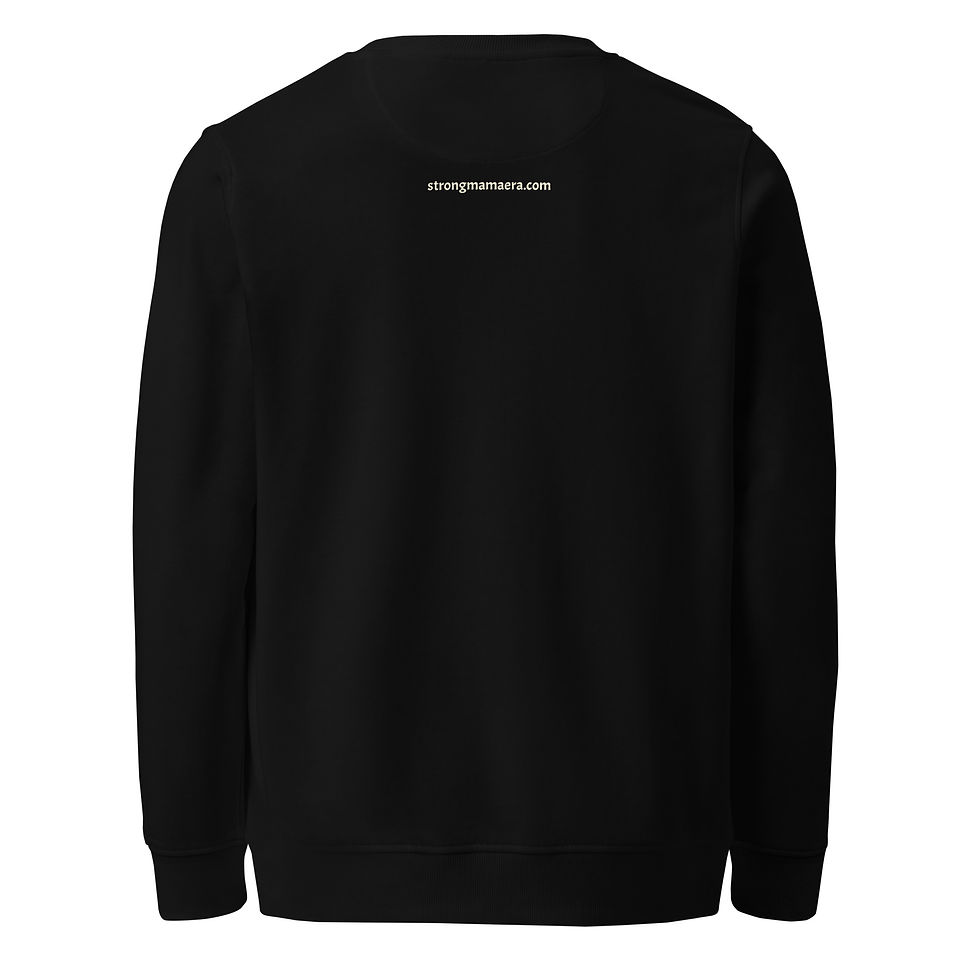 Thumbnail: Unisex organic sweatshirt- Strong Mama Era