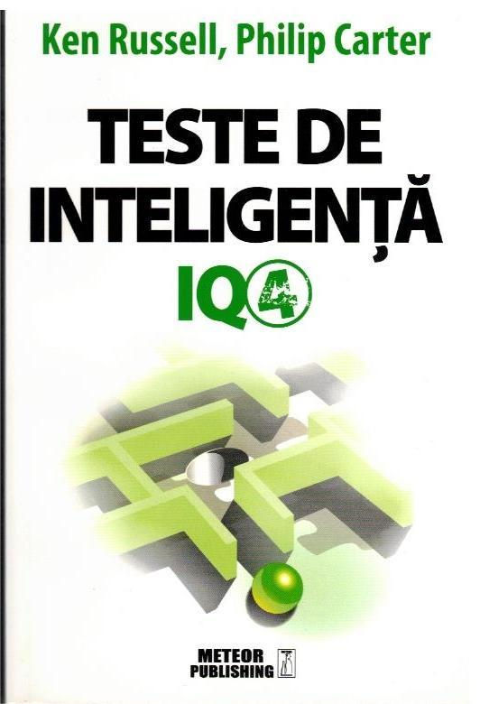 TESTE de Inteligenta IQ- 4 (Ken Russell, Philip Carter) COD 0249