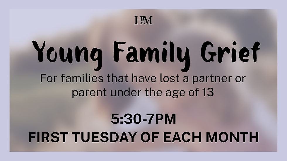 Young Family Grief Group