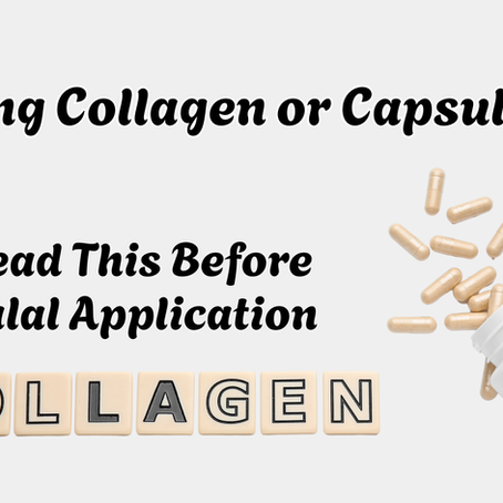Collagen & Capsules: What to Know for Halal Application