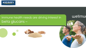  Wellmune® | Immune health needs are driving interest inbeta glucans