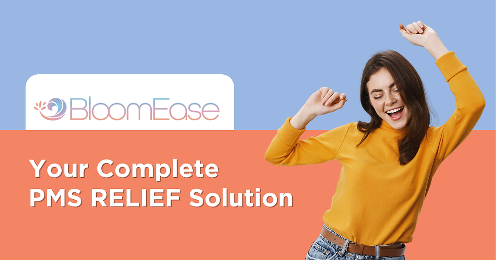 BloomEase™ - Your Complete PMS Relief Solution