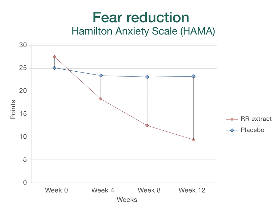 Hamilton Anxiety Scale (HAMA) total score