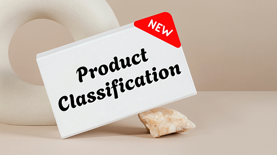 Product classification before launching a product