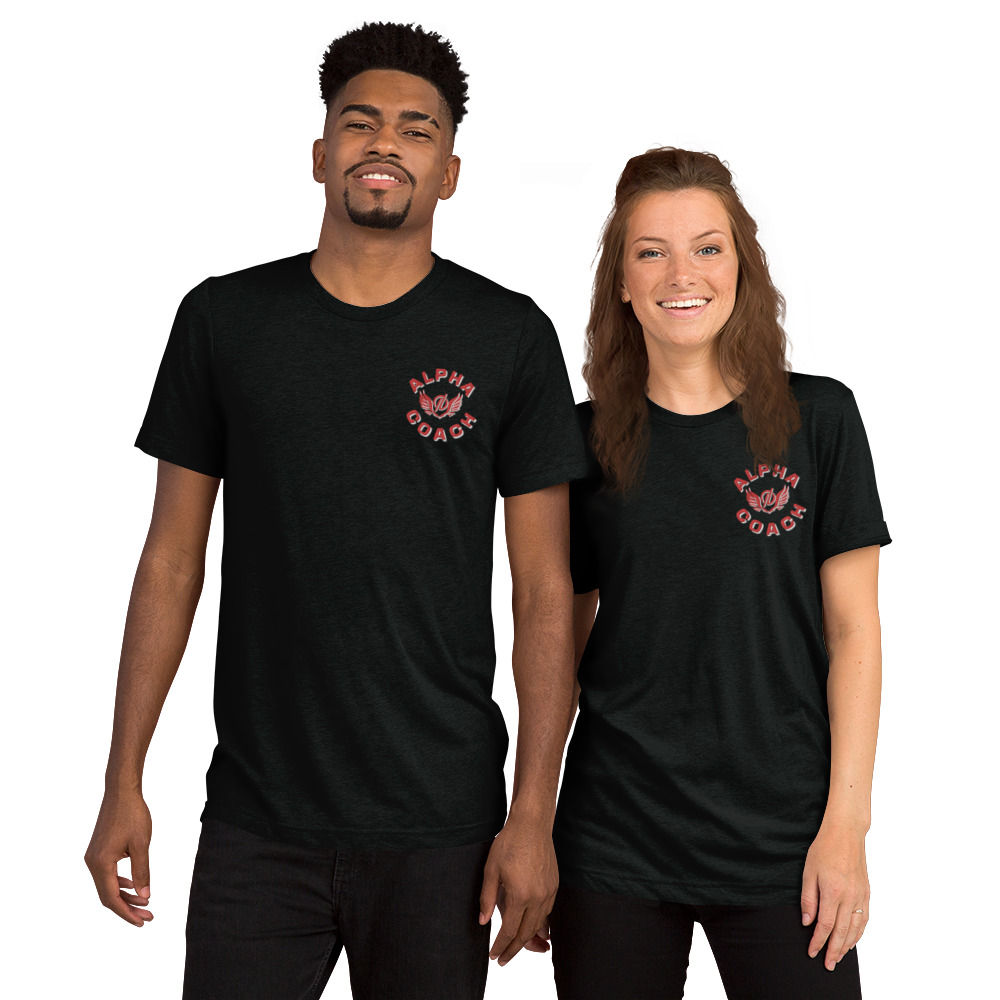 Short sleeve unisex "COACH" t-shirt