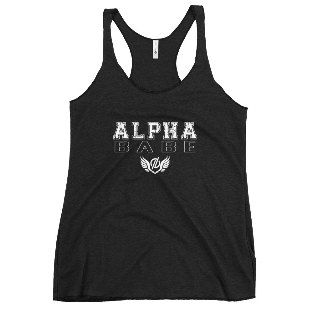 Alpha Babe Racerback Tank