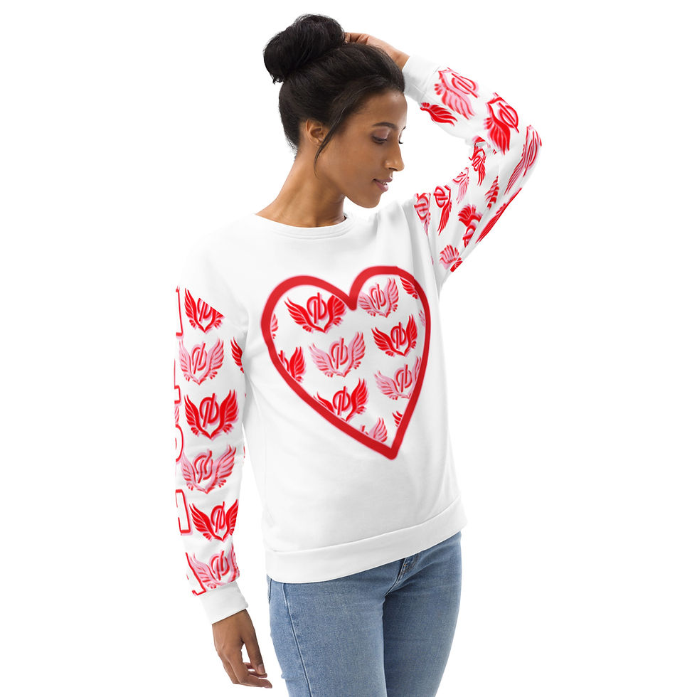 Thumbnail: Limited Edition "ALPHA LOVE" Unisex Sweatshirt
