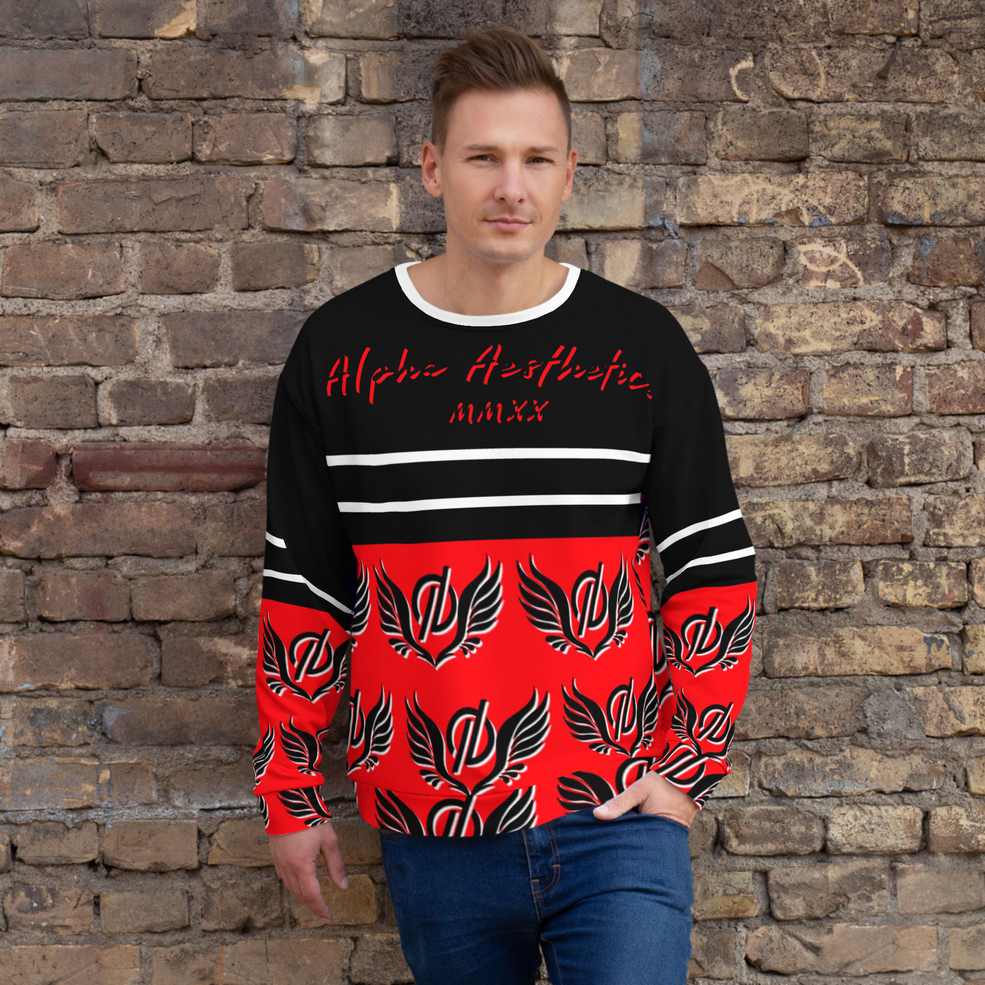 Unisex "COLORBLOCK" Crewneck