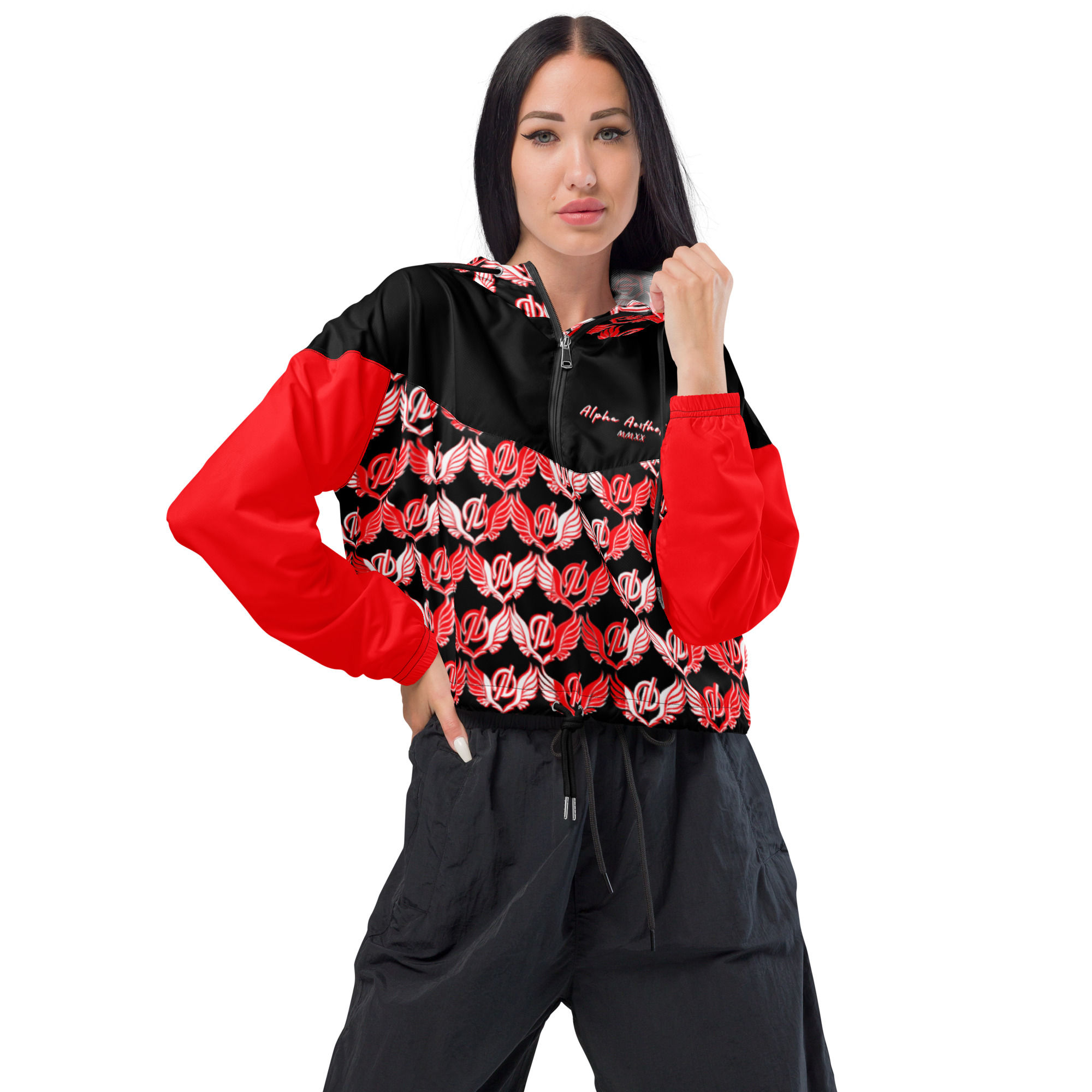 Women’s cropped windbreaker