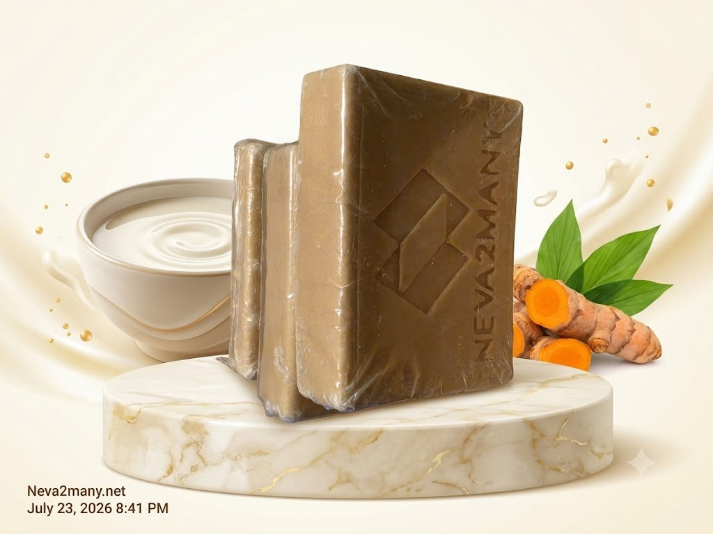 Donkey Milk & Turmeric Soap (The Golden Elixir Bar)