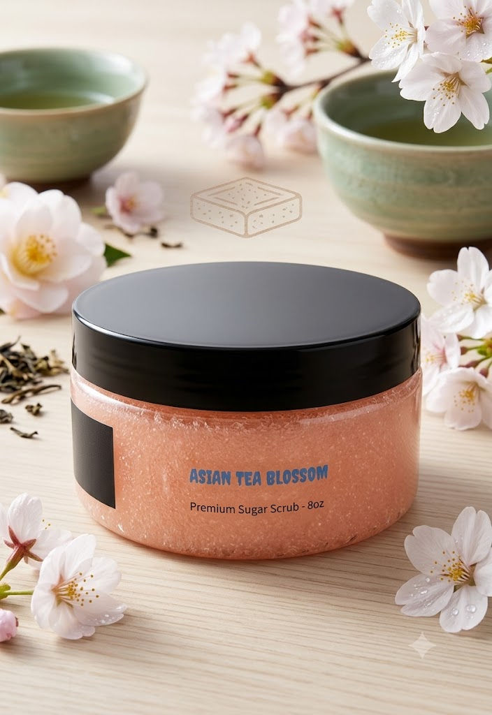 Asian Tea Blossom Premium Sugar scrub