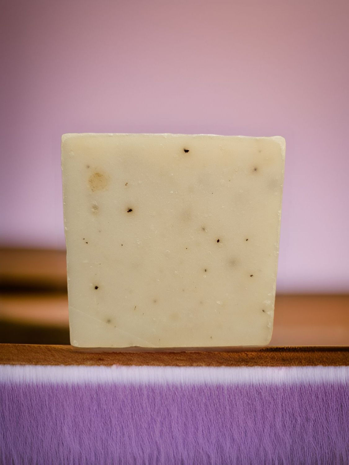 African Violet Natural soap bar