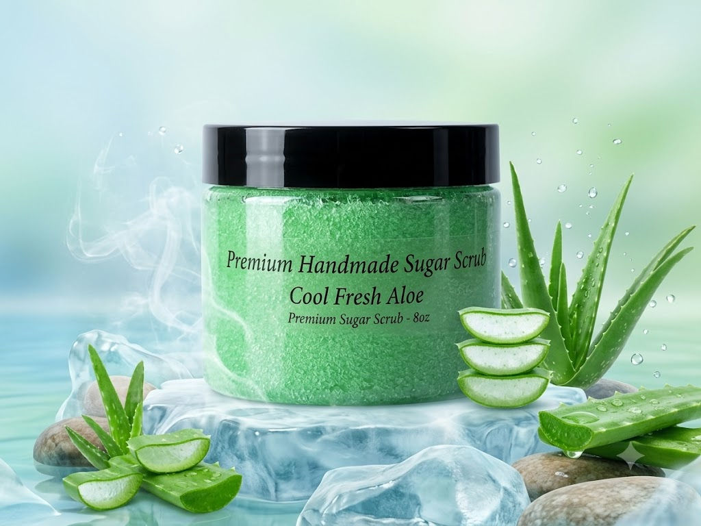 Cool Fresh Aloe Premium Sugar Scrub