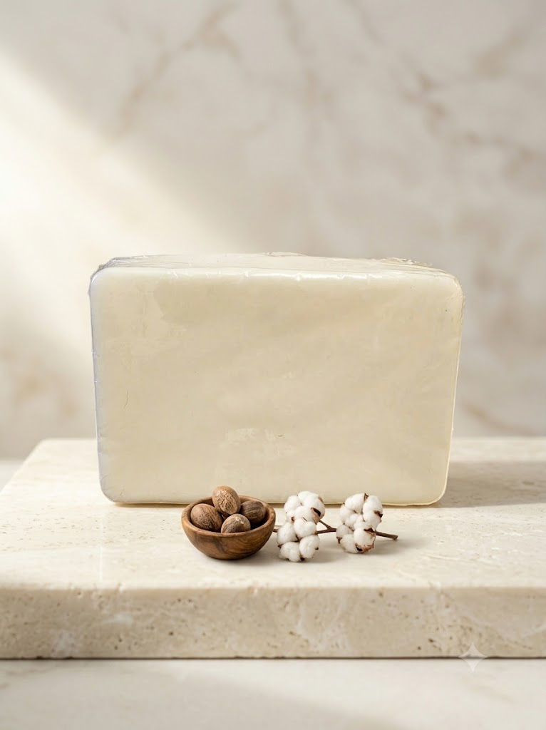Pure Shea Butter Artisan Bar (Unscented)