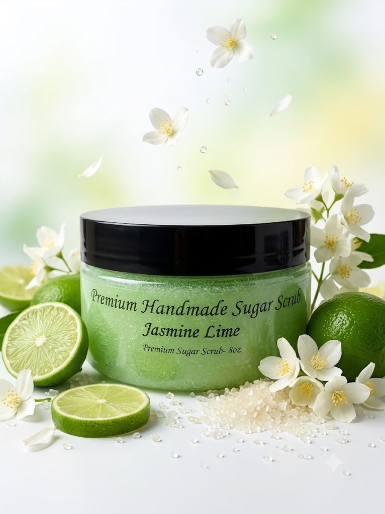 Jasmine Lime-Premium Sugar Scrub