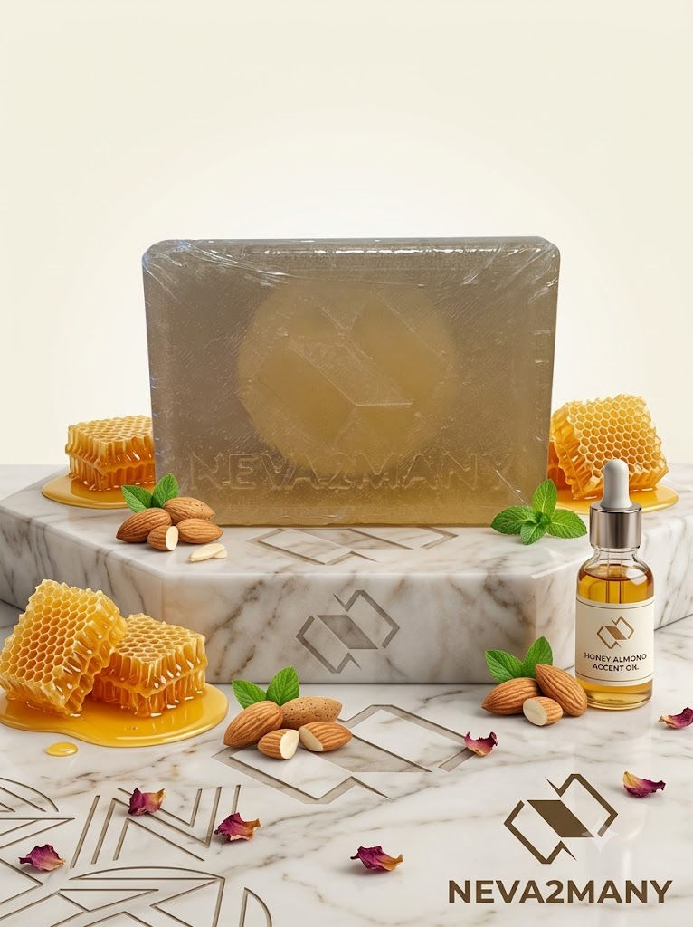 Honey Glycerin soap & Honey Almond fragrance