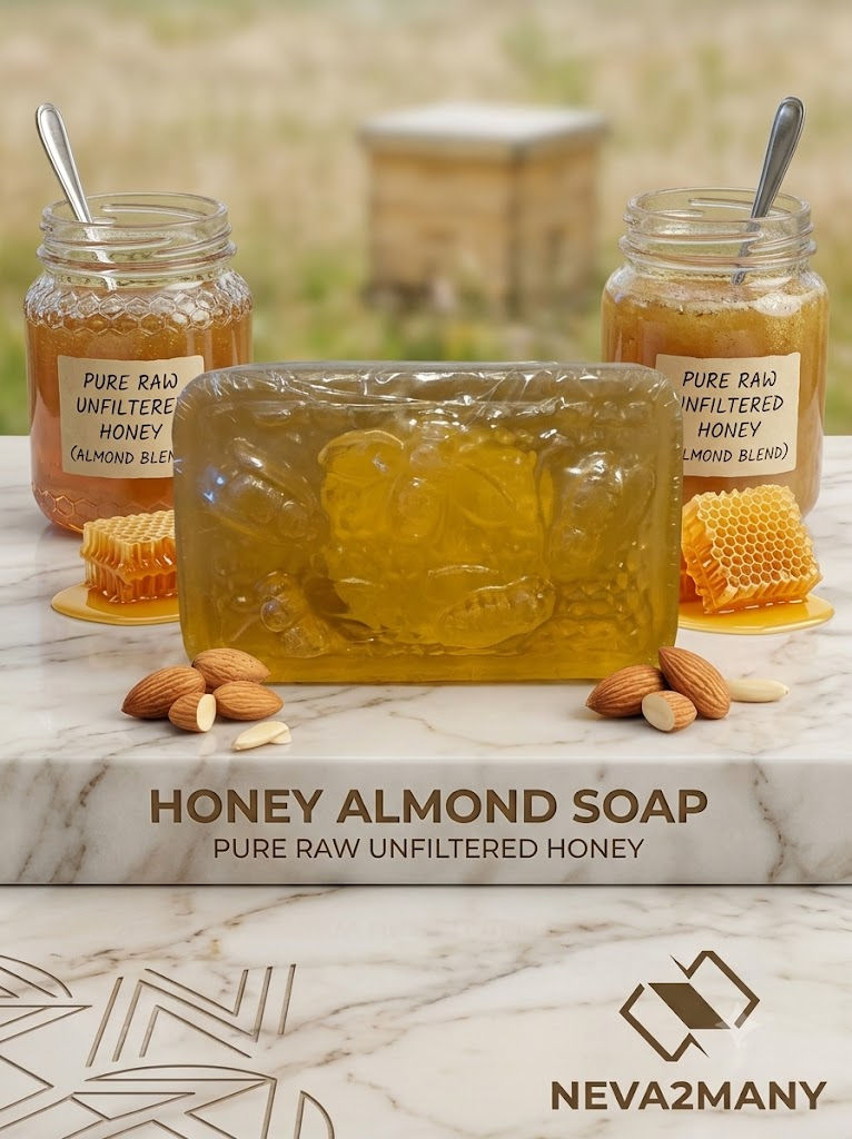 Raw Honey Soap (Honey Almond)