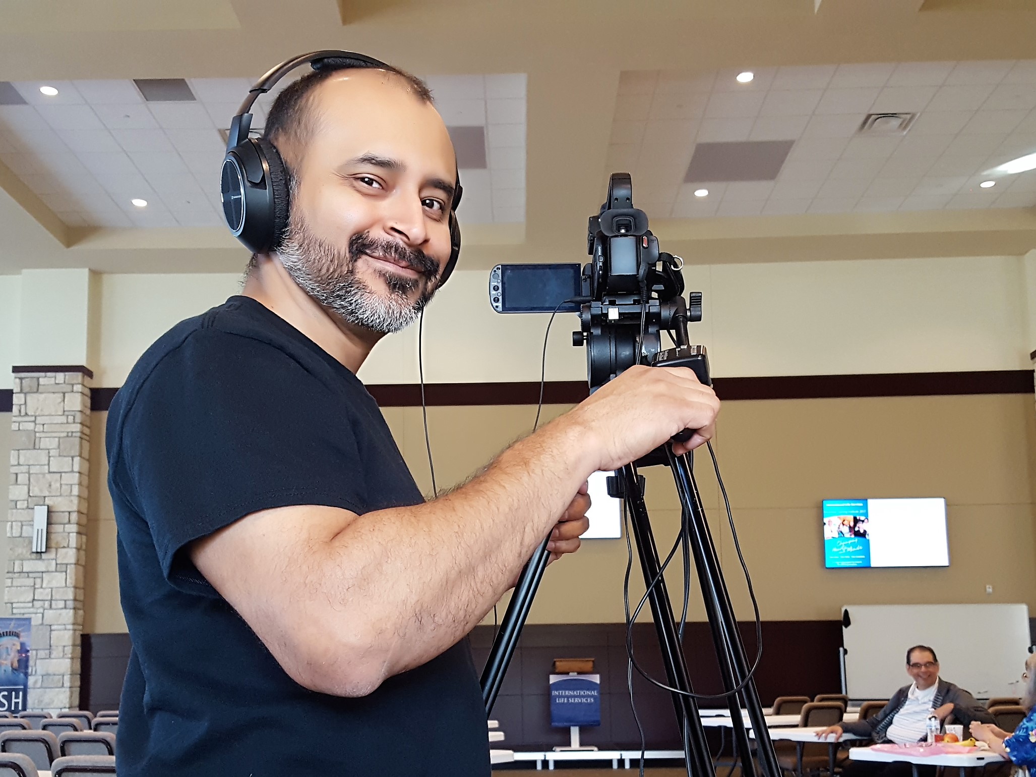 Paul on Camera
