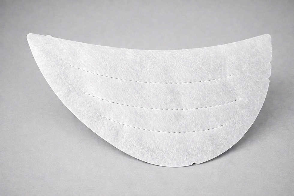 Foam-Stitched Jacket Shoulder Pad