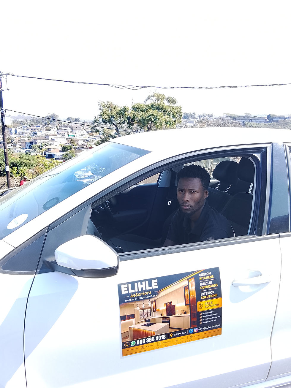 Carpenter Thula Ngidi, 30, said he moved to Cato Crest to move closer to his customers.