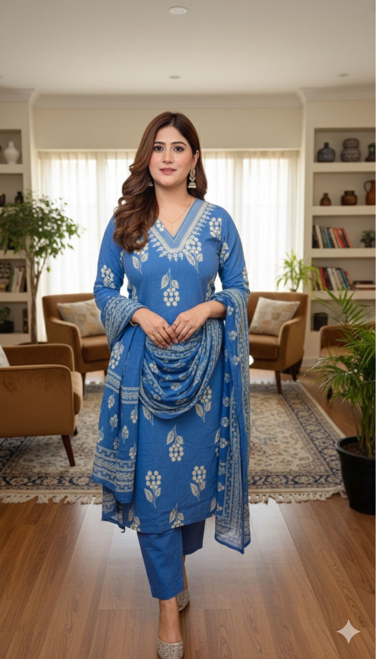 Thumbnail: The Rudra Cotton suit