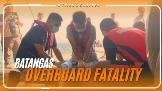 PASSENGER FOUND DEAD FLOATING IN BATANGAS WATERS