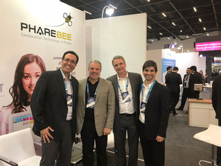 Primeiro dia da PhareBee na maior feira do setor de shoppings na América Latina.