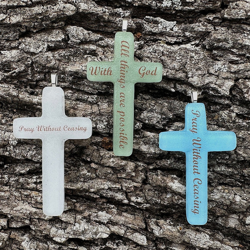 Examples of available colors and message placement