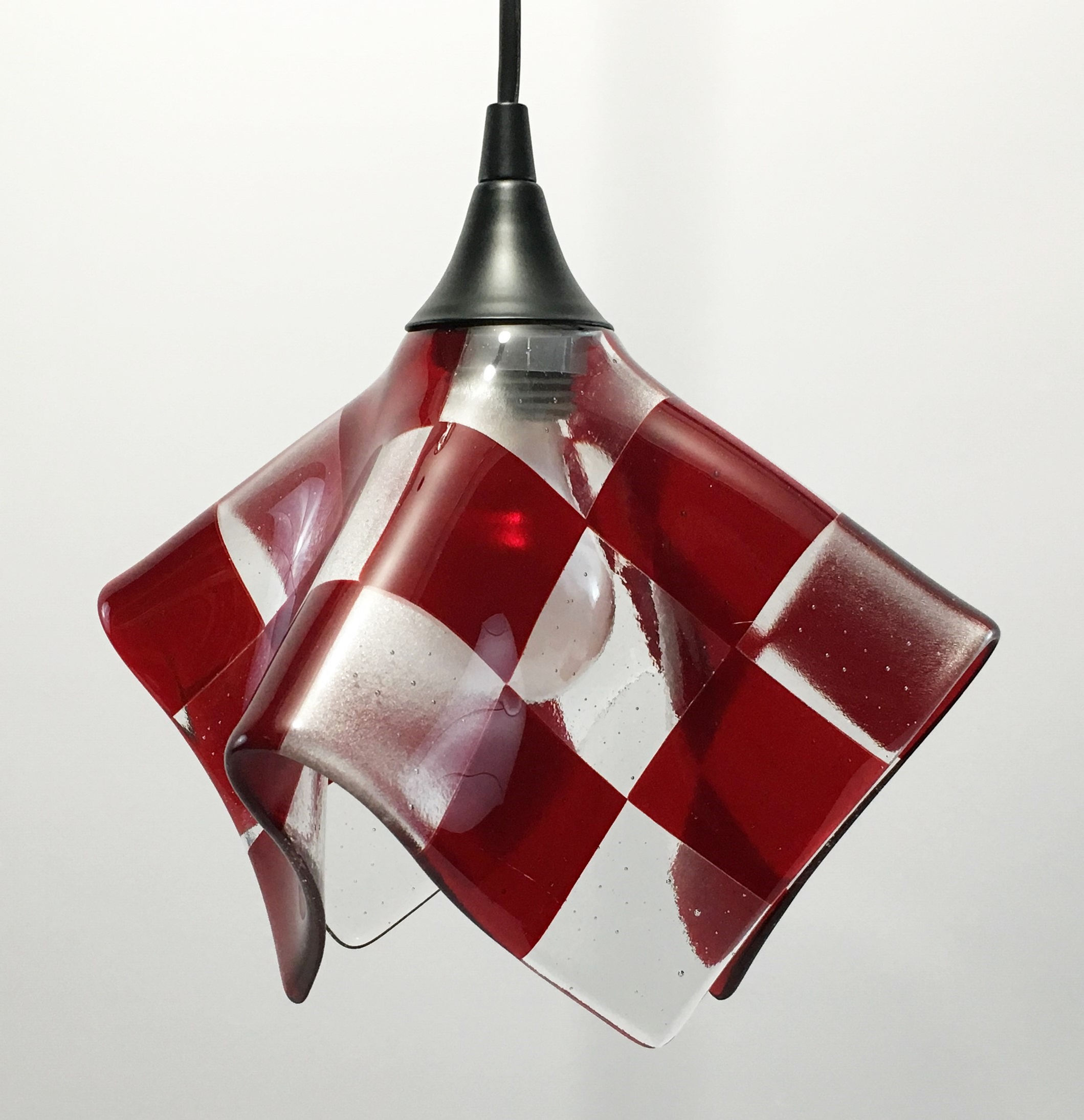 Checkered Pendant Shade - Available in Other Colors