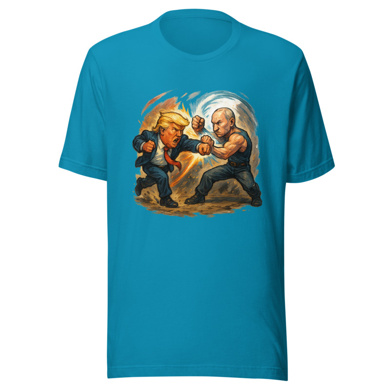 Trump vs Putin Retro Arcade T-Shirt