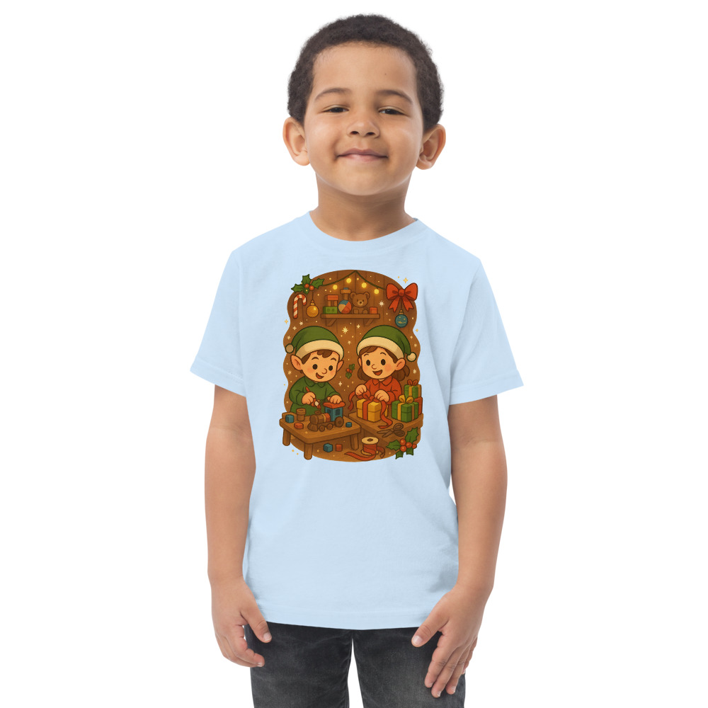 Christmas Elf Workshop Toddler T-Shirt