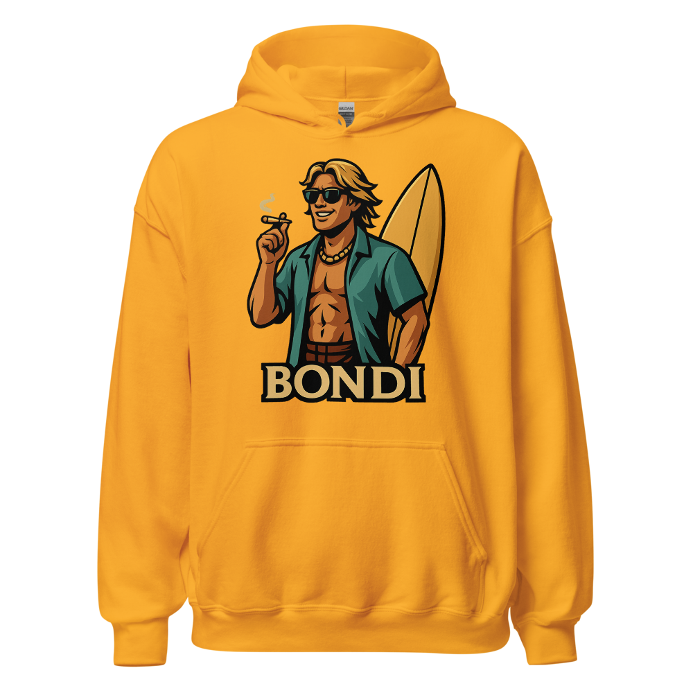Bondi Surf Character Retro Hoodie