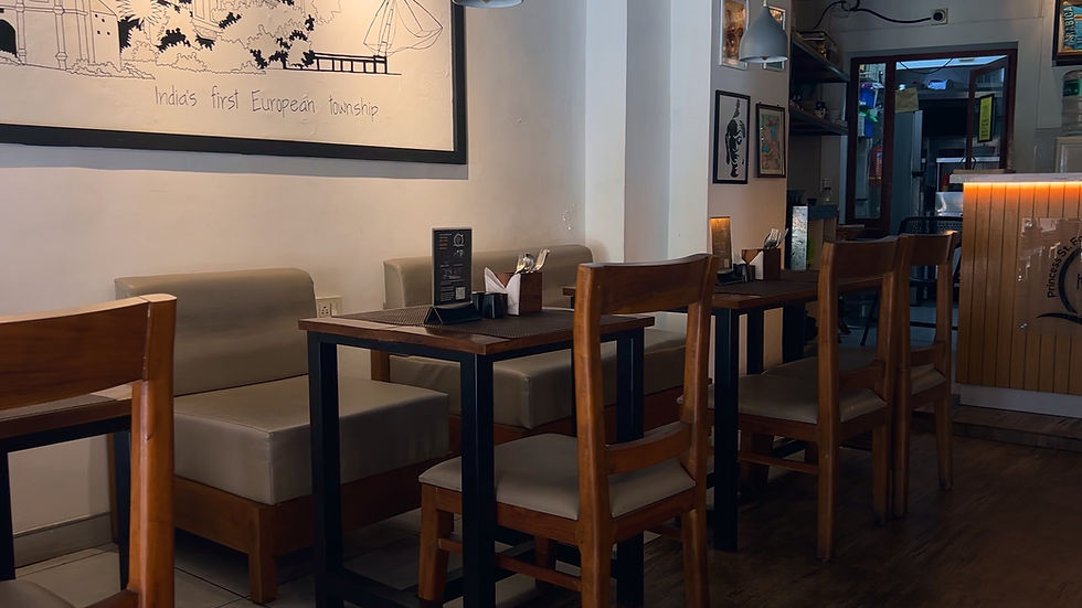 Kochi Kapital Kafe interior