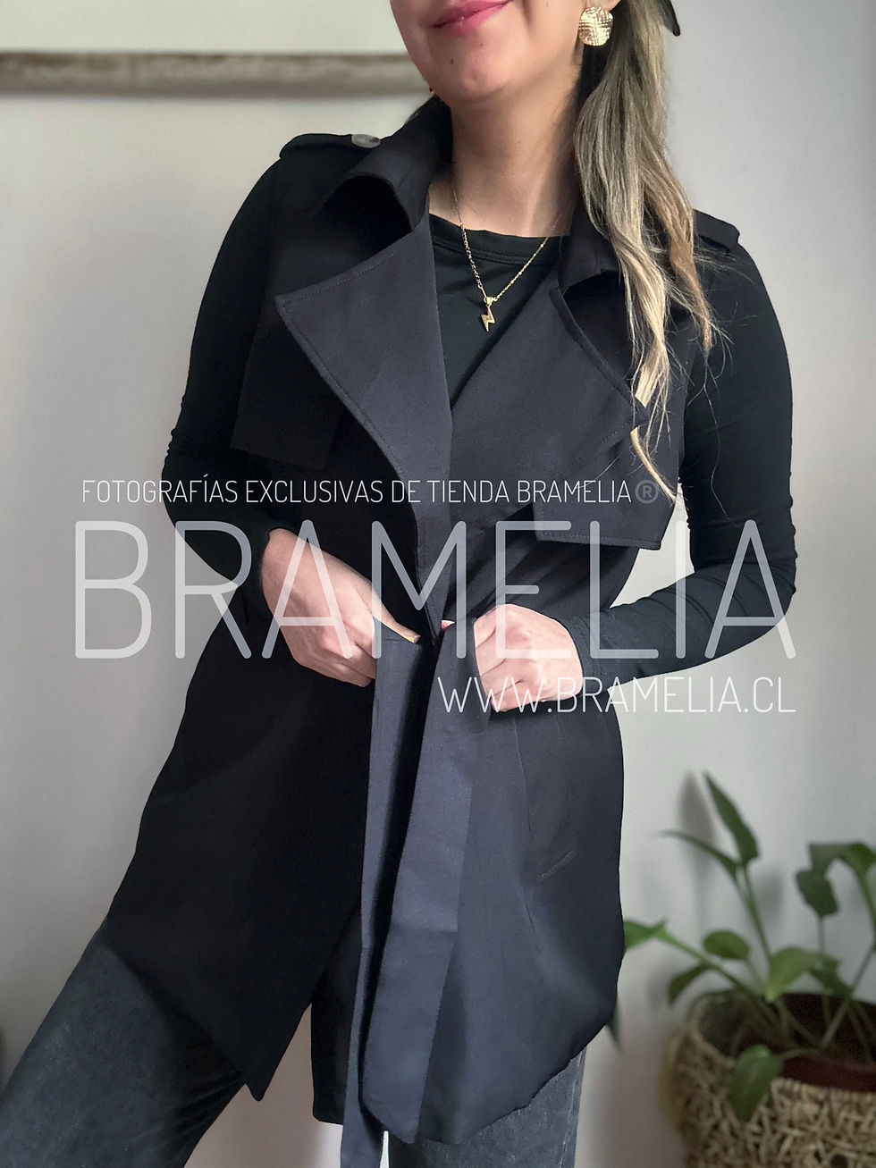 Miniatura: ABRIGO TRENCH SIN MANGAS 