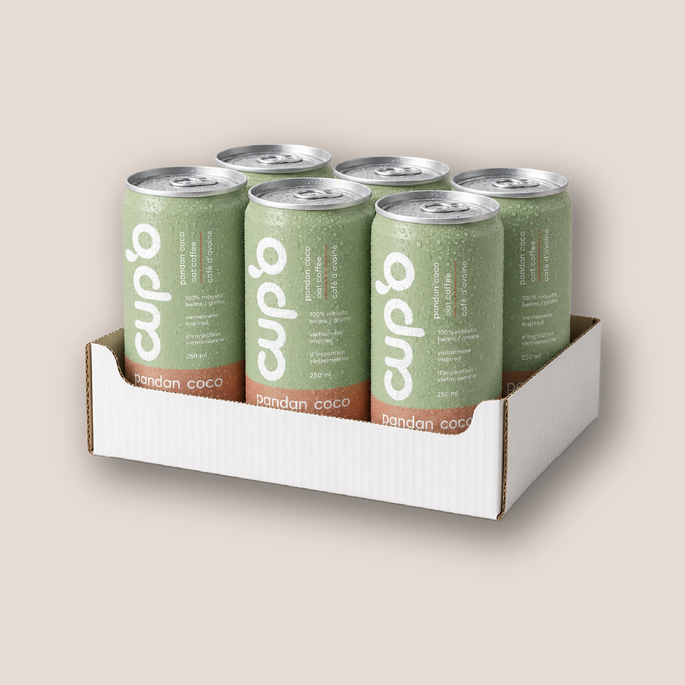 Thumbnail: 6-pack cans Pandan Coco Oat Coffee