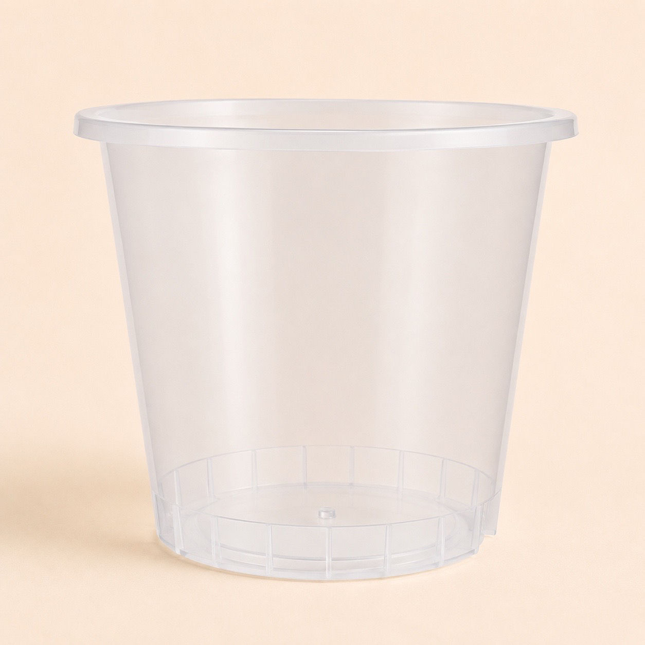 Clear pot 15cm