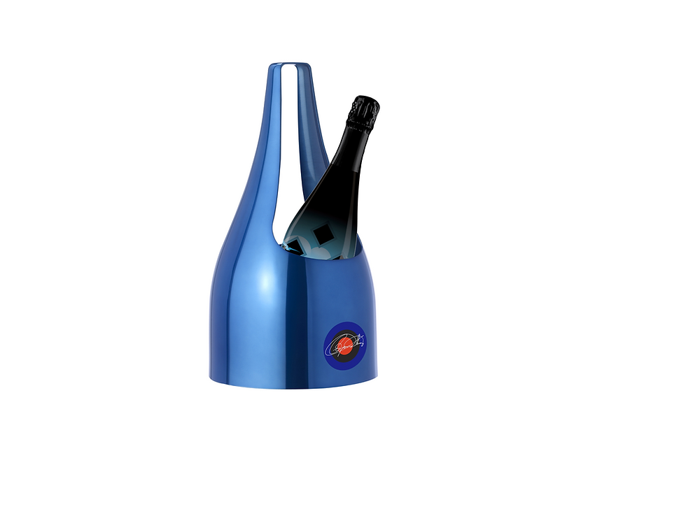 Thumbnail: Roger Daltrey- Champagne Ice Bucket- Blue