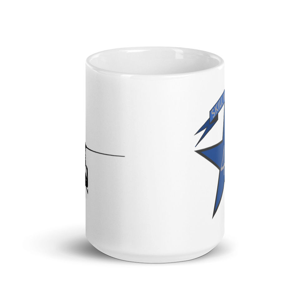 Thumbnail: Bluestar & Huey White glossy mug