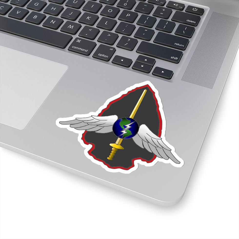 Thumbnail: Arrowhead & Sword (Color) Kiss-Cut Stickers
