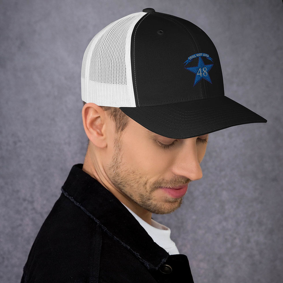 Thumbnail: Bluestar 48th Trucker Cap 6606
