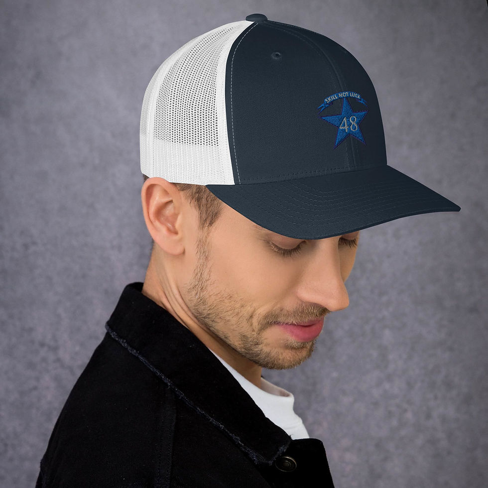 Thumbnail: Bluestar 48th Trucker Cap 6606