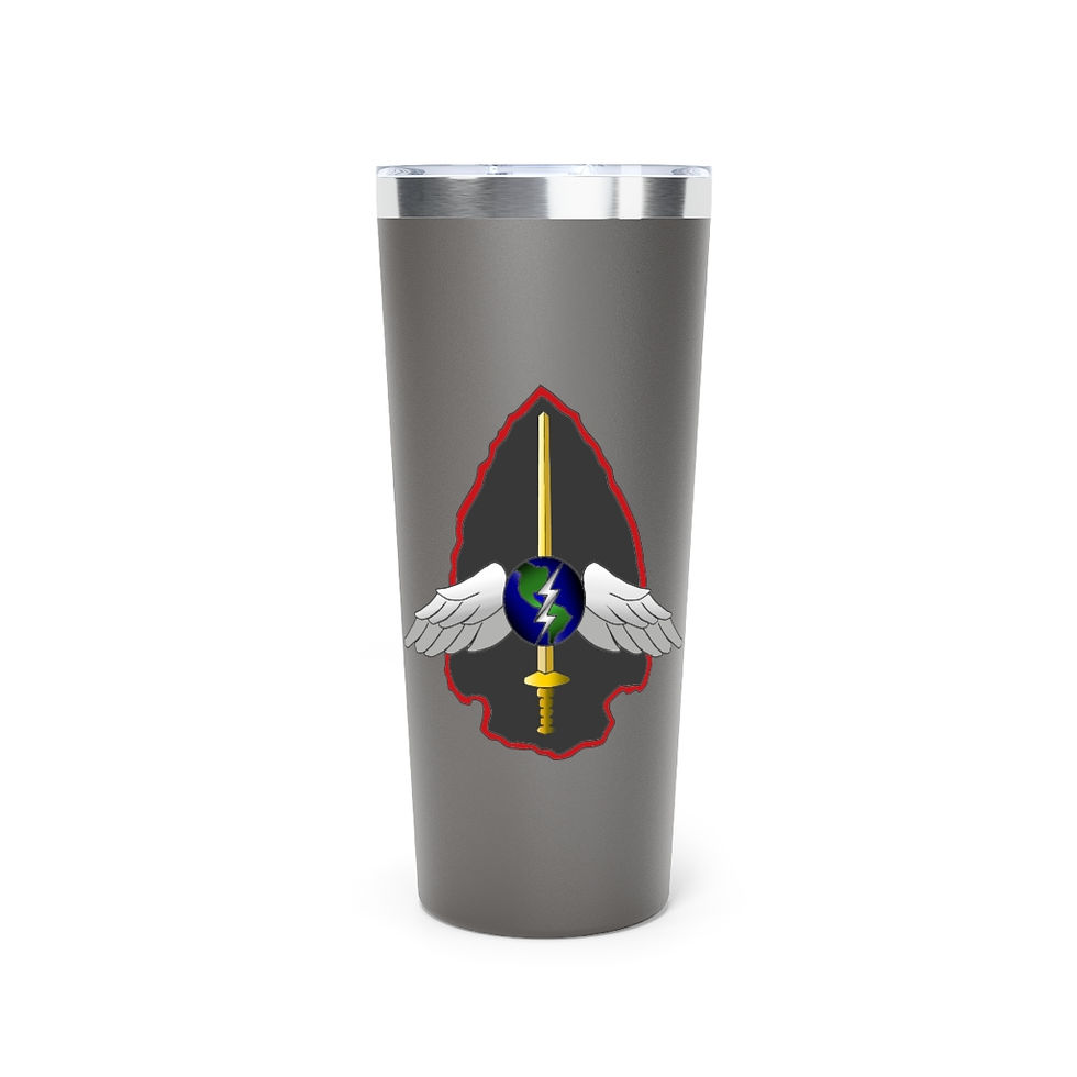 Thumbnail: Arrowhead & Sword Color Copper Vacuum Insulated Tumbler, 22oz