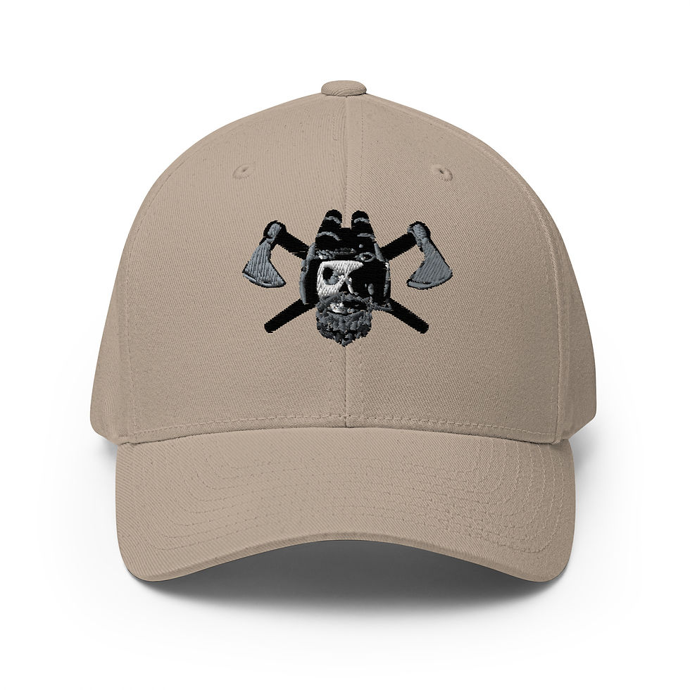 Thumbnail: Skull & Axes Structured Twill Cap
